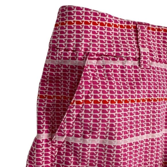 Vineyard Vines Boulevard Stripe Whale Shorts size 12 - Picture 3 of 6